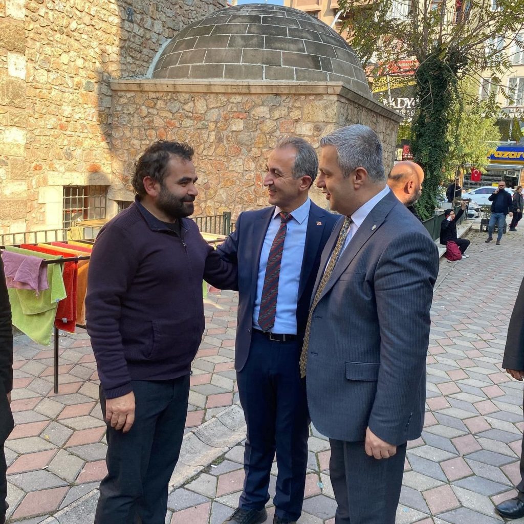 İyi Parti Tokat Merkez İlçe esnaf ziyareti