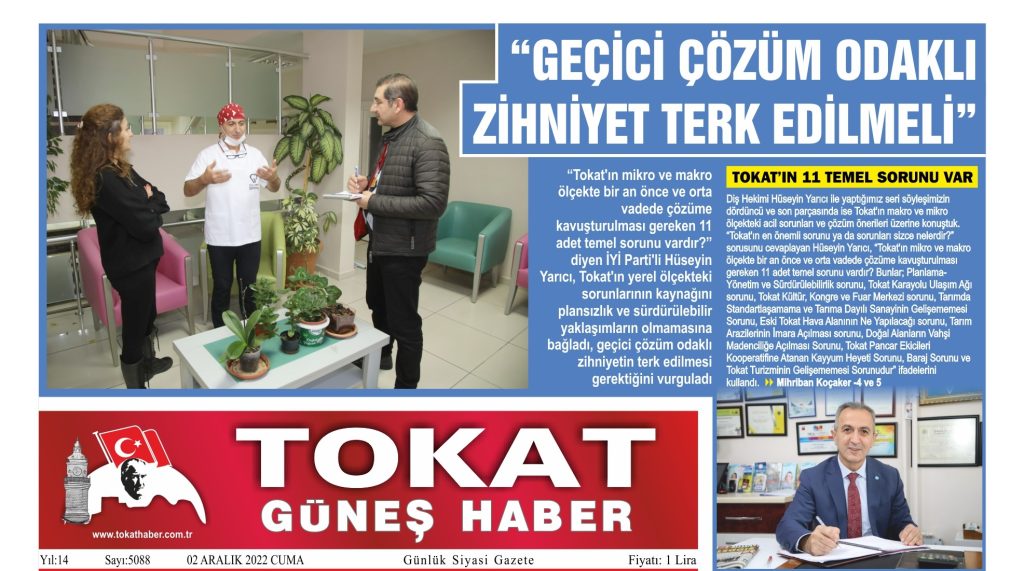 “GEÇİCİ ÇÖZÜM ODAKLI ZİHNİYET TERK EDİLMELİ”