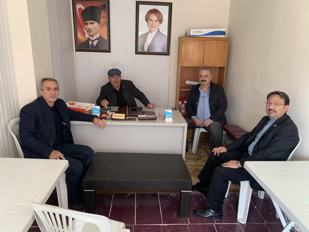 ARTOVA ve YEŞİLYURT İLÇE BAŞKANLIĞI’NA ZİYARET