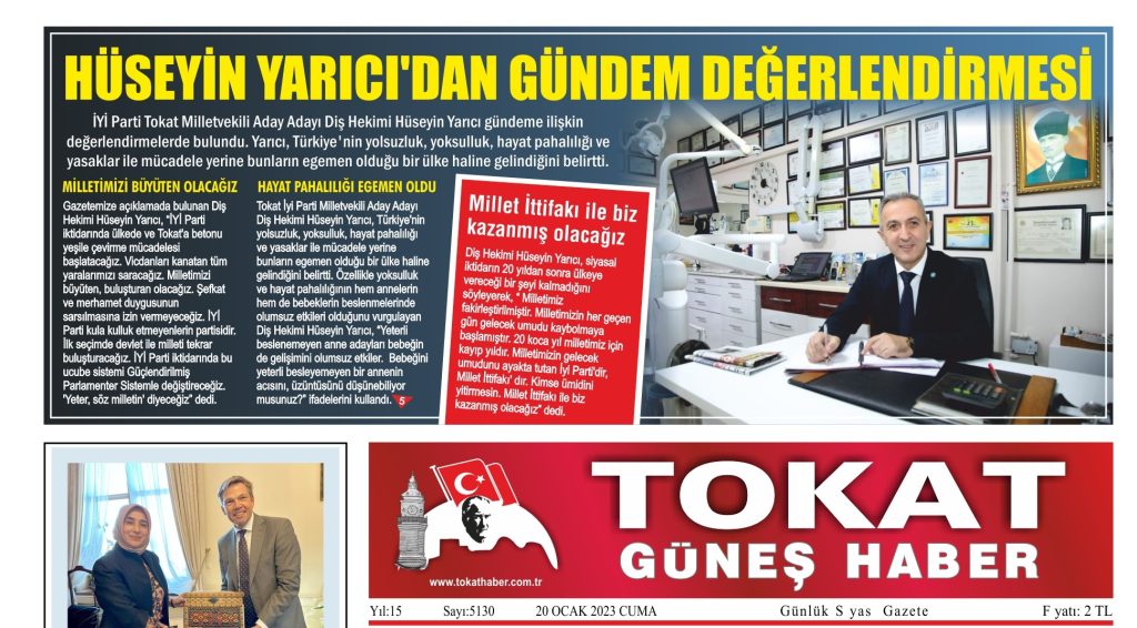 HÜSEYİN YARICI’DAN GÜNDEM DEĞERLENDİRMESİ