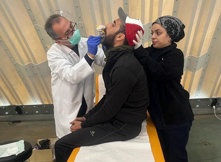 İSKENDERUN SAHRA HASTANESİNDEYİZ